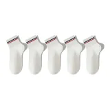 5 пар белых