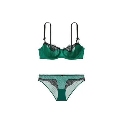 Victoria's Secret Комплект нижнего белья Женское Лесной зеленый