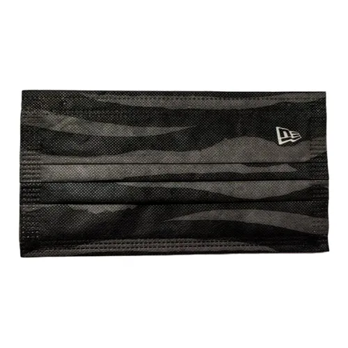 New Era Нелинейный Материал Маски для лица Унисекс Черный