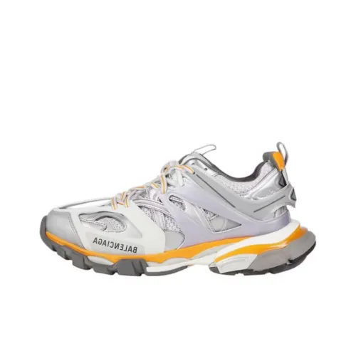 Balenciaga Track Толстая подошва Низкий топ Серый Женский