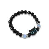 Синий Ночной свет Сырный кот [Черный]