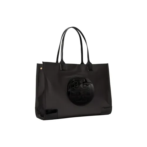 TORY BURCH Ella Лакированная кожа Тоут Сумка Сумка для покупок Сумка Сумка через плечо Стандартная Женская Черная