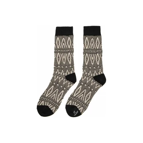 Yohji Yamamoto 1 Pack Ecru Unisex MID Shin Nоски