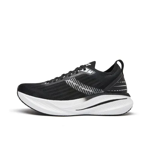 VOIT Беговые кроссовки Low Top Черный Белый Унисекс