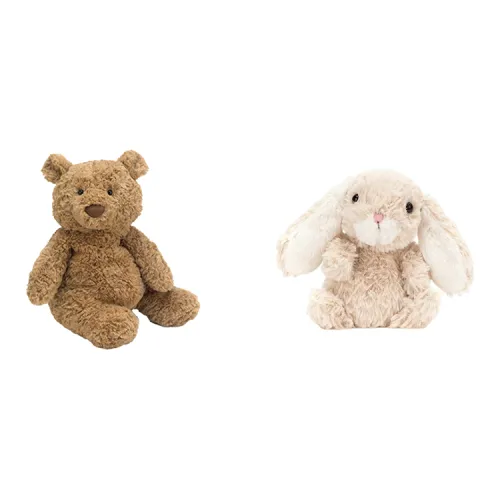 JELLYCAT Животные Короткий Голень Комбинация Коллекция Куклы Плюшевая кукла 16 см 15 см Высота