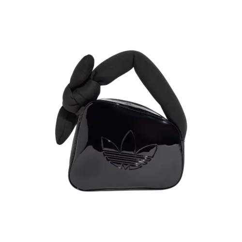 Adidas Originals Полиуретан Дорожная Сумка Сумка Мини Женская Черная