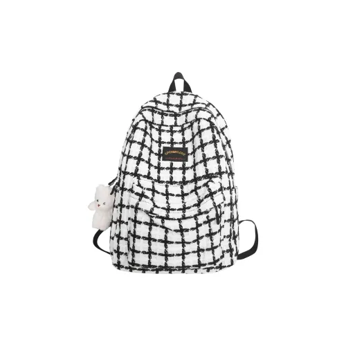 BRABOSTON Хлопок лен смесь рюкзак унисекс белый черный