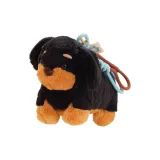 Кошелек черного цвета, с изображением собаки