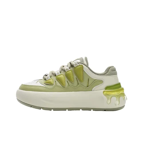FILA CARROT 2 Скейтборд Кроссовки Низкие Зеленый/Бежевый Женские