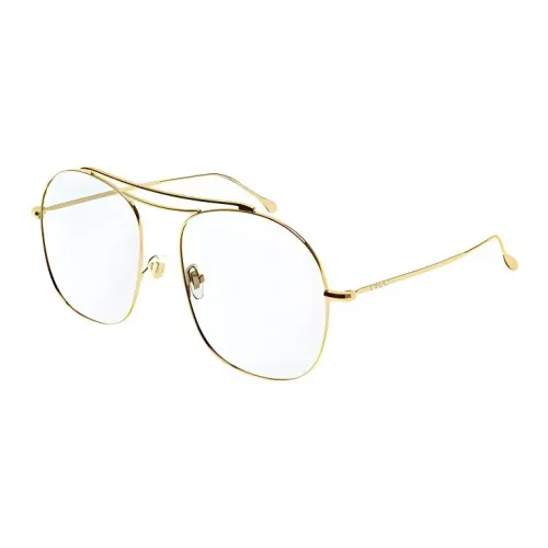 GUCCI Металл Aviator Солнцезащитные очки Мужские Золотые