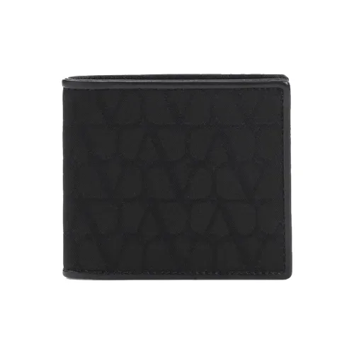 Valentino Nylon Wallet Men's Black