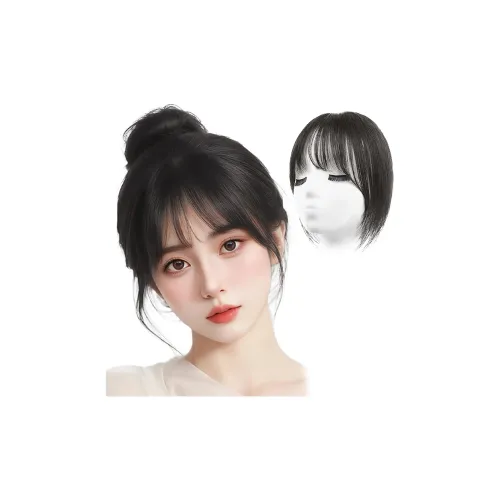 YUNQING Французская тонкая челка Женская парик
