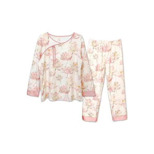 Slimma Пижамный комплект Женские Белые