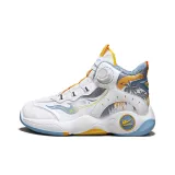 White/Light Blue/Yellow (Кожаный верх с флисовой подкладкой)