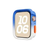 Синий Белый/W Коллекция Защитный Чехол из ТПУ