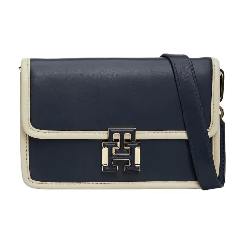Tommy Hilfiger Кожа Сумка через плечо Женская Морской синий