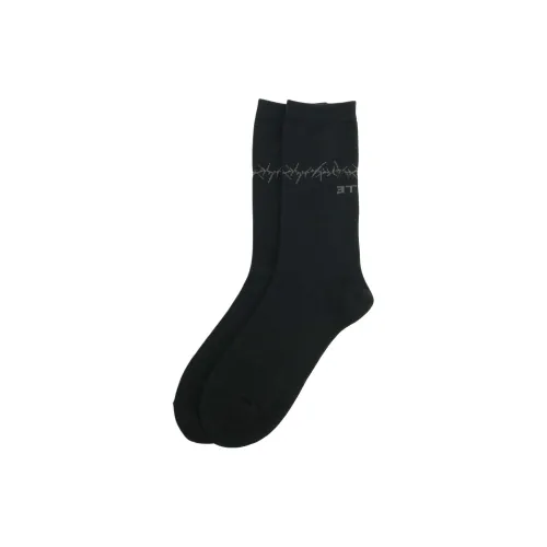 Yohji Yamamoto 1 пачка черные унисекс носки до икры MID