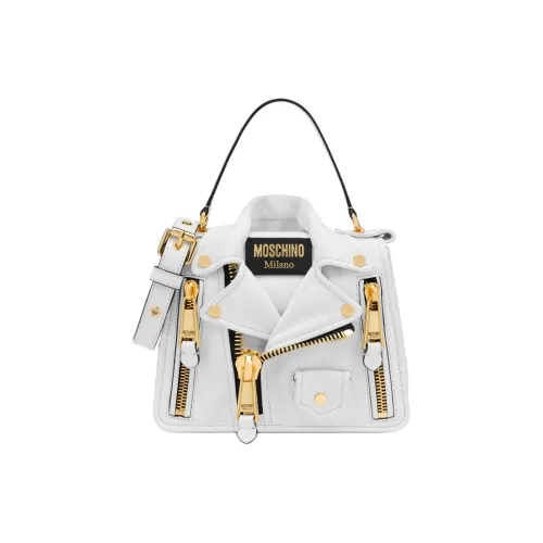 MOSCHINO Овчина Сумка через плечо Сумка Женская Белая