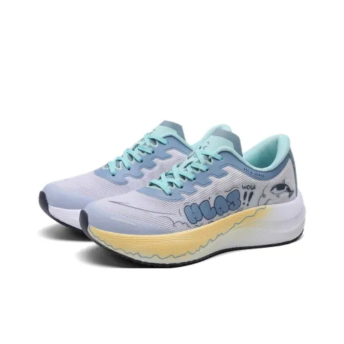 HLA JEANS Амортизация устойчивый к истиранию дышащий поддержка низкий топ беговые кроссовки унисекс