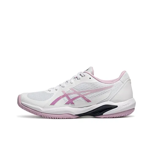 Asics SOLUTION SWIFT FF 2 Low Топ Кроссовки для тенниса Женские Белые Фиолетовые