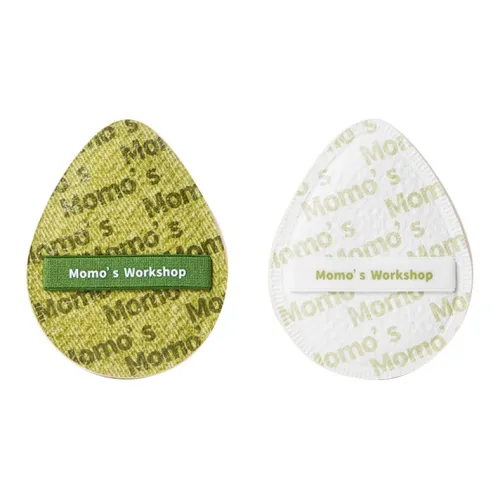 MomosWorkshop Светло-зеленый деним розовый основа настройка не пудра 2 шт