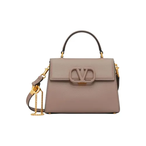 Valentino VSLING с рельефной телячьей кожей сумка через плечо маленькая сумка женский глина