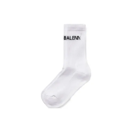 BALENCIAGA Sporty B 1 шт Белый Унисекс Колено высокие Носки