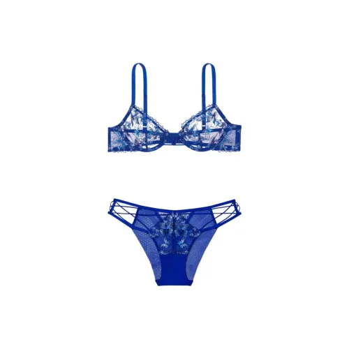 Victoria's Secret Комплект нижнего белья для женщин темно-синий