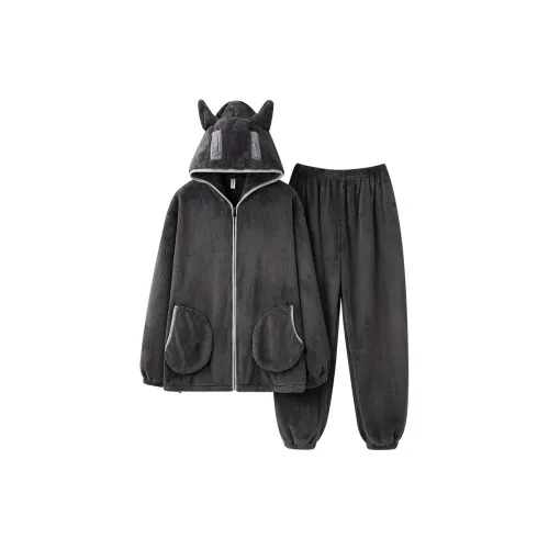 WANANNI Пижамный комплект Мужской Темно-серый