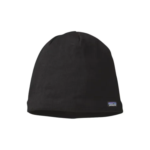 Patagonia Переработанный полиэстер Шапки-бини Унисекс Черный