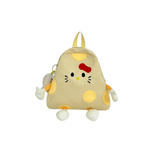 HCXK Нейлон Японский стиль Рюкзак Для Университетских Студентов Женские Стандартный Унисекс Желтый