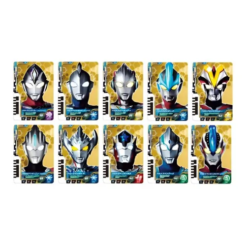 BANDAI Ultraman Trigger Ultraman DIMENSION Карточки Ultraman Hero Chronicles Комплект 1 87259 Игрушки