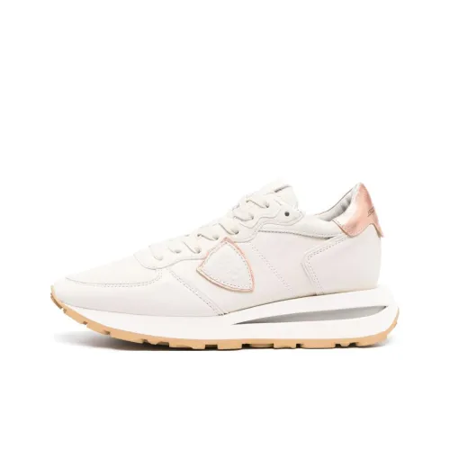 PHILIPPE MODEL Tropez Haute Высокопрочная противоскользящая повседневная обувь для женщин светлый бежевый