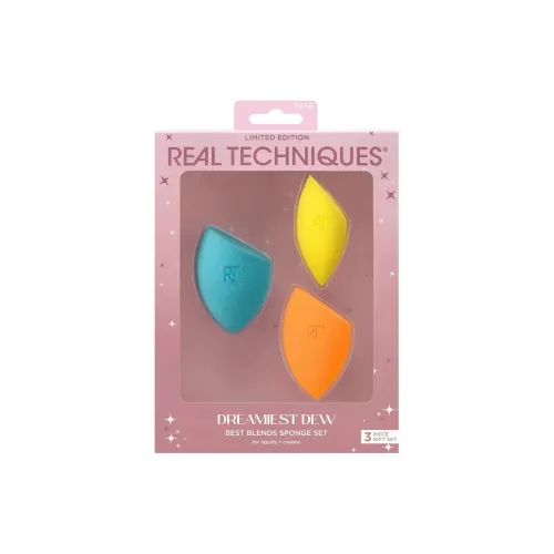 Real Techniques Puffs / Makeup Sponges Легко наносимые Женские