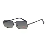 Черная резинка с градиентными синими линзами