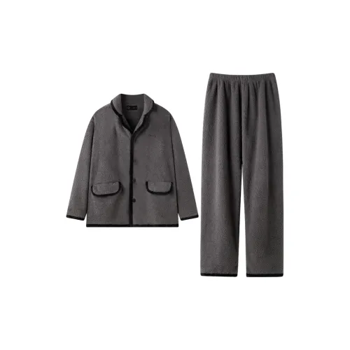 MEONSILL Пижамный комплект Мужской Темно-серый