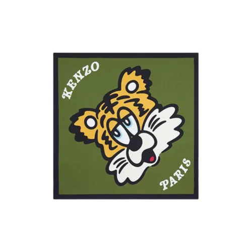 KENZO Шарфы Унисекс из хлопкового шелка