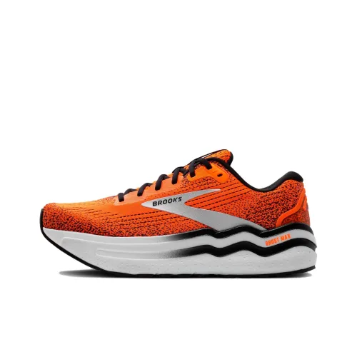 Brooks Slip Resistant Abrasion Resistant Легкий Низкий Топ Повседневные Беговые кроссовки Мужские Апельсиновые