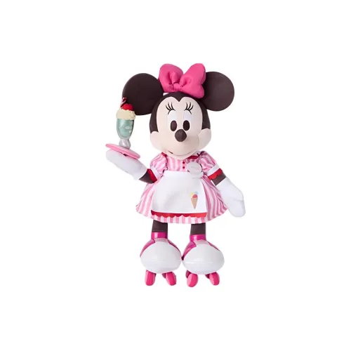 Disney Ice Cream Collection Minnie Стиль Розовая Кукла Плюшевая Кукла 34 см Высота