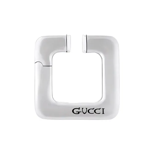 GUCCI Interlocking Латунный Clip-On Серьги Унисекс
