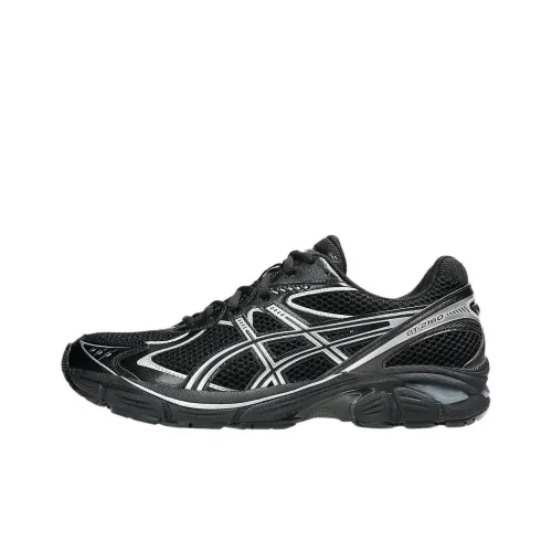 ASICS GT 2160 Устойчивые к истиранию Низкие Кроссовки для Бега Унисекс Черные Серебряные