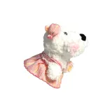 Светло-розовое платье в конфетном цвете, стиль позиционирования