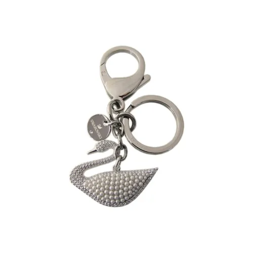 Swarovski Брелоки из нержавеющей стали унисекс серебряный