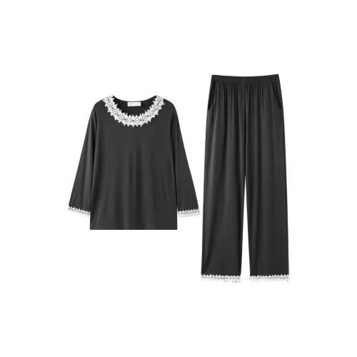 MEONSILL Пижамный комплект женский темно-серый