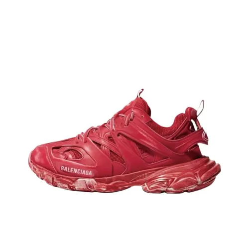 Balenciaga Track Low Top Повседневная обувь Мужская Красная