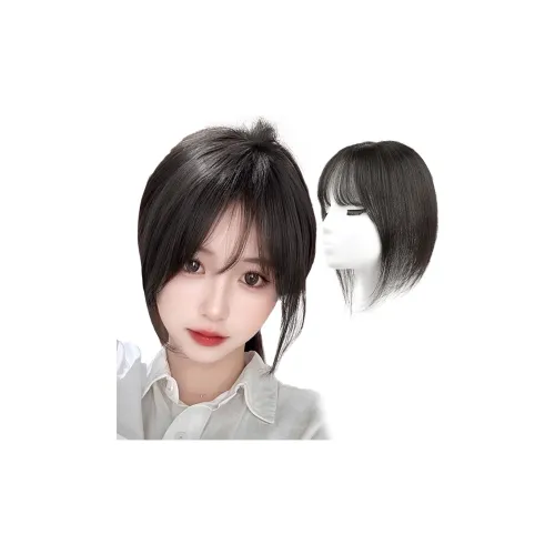 TIANKONGSHU Улучшенная Черная Перука с Расширением Волос