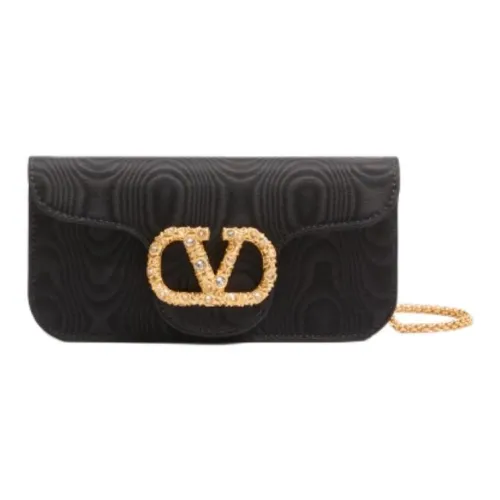 Valentino Вискоза Одно плечо Через плечо Клатч Женский Черный
