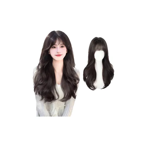 WANWANFENG First Love White Moonlight Кудрявые Волосы Парики Белое Светло-Лунное Волокно Большая Волна