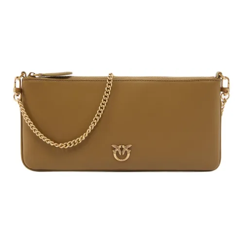 PINKO Полиамид Одно Плечо Клатч Женский Оливково-Зеленый