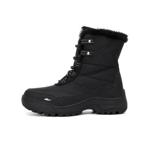Kuding Детские зимние сапоги High Top для школьного возраста